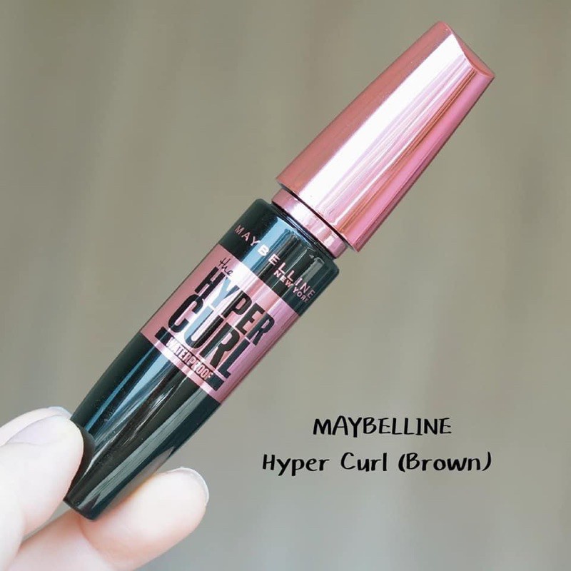 Mascara Maybelline Hyper Curl Waterproof Dài Mi và Cong Mi Chuốt Mi Đen 9.2ml | BigBuy360 - bigbuy360.vn