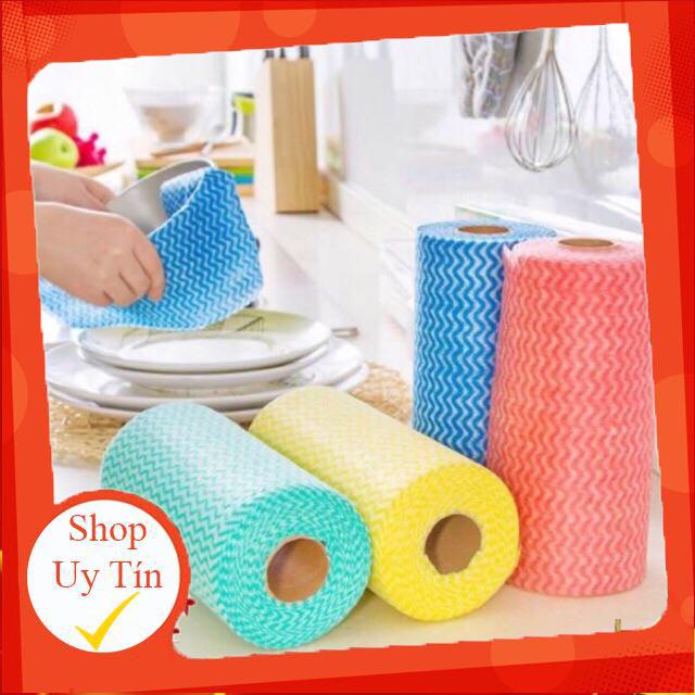 Cuộn khăn lau đa năng - khăn lau bếp - giấy lau đa năng