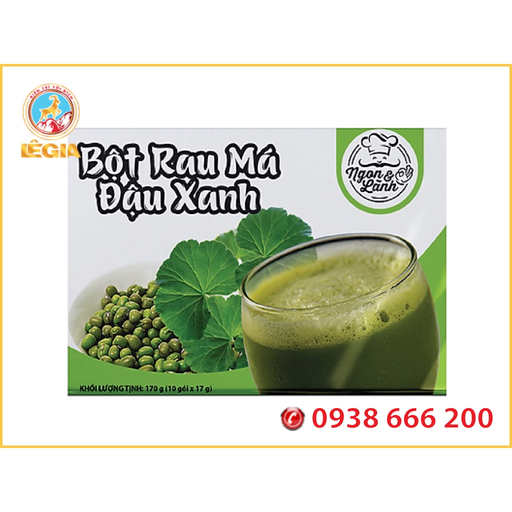 BỘT RAU MÁ ĐẬU XANH ECO 170G