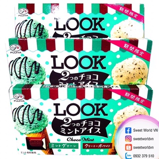 Socola bạc hà 2 vị look - nhật bản
