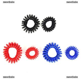 Set 10 Dây Buộc Tóc Lò Xo Co Giãn