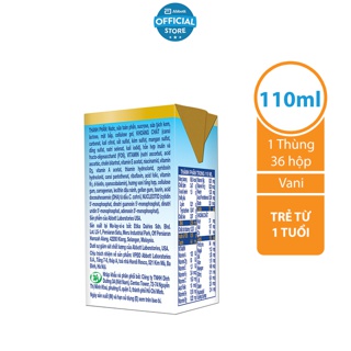 Sữa Bột Pha Sẵn Abbott Grow Gold 110ml Thùng 36 Hộp