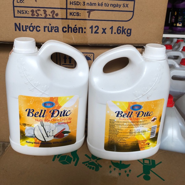 Nước rửa chén hương quế 1,6l