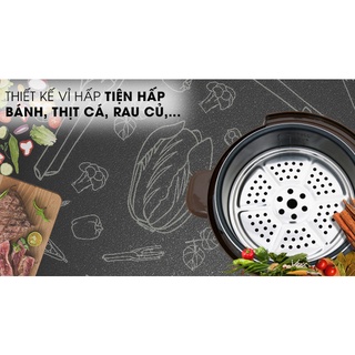 Nồi áp suất điện Bluestone PCB-5629 5 lít
