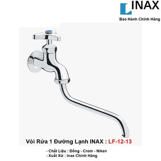 Vòi lạnh gắn tường inax lf-12-13