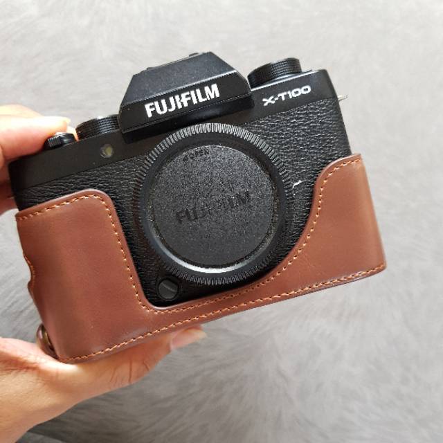 Bao Da Đựng Máy Ảnh Fujifilm Xt100 Ốp