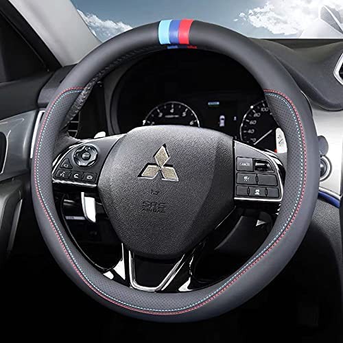 Miếng dán đính đá trang trí vô lăng xe hơi Mitsubishi