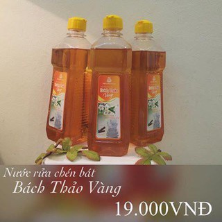 NƯỚC RỬA BÁT BÁCH THẢO VÀNG