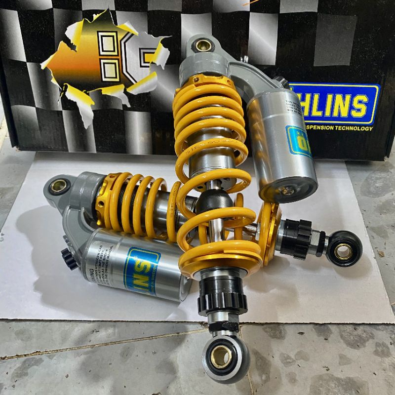 Phuộc Ohlins bình dầu nhún sau cho các xe số Wave Dream Sirius Cub...