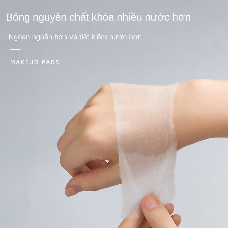Tấm bông tẩy trang co giãn, loại mỏng chuyên dụng để nén ướt | BigBuy360 - bigbuy360.vn