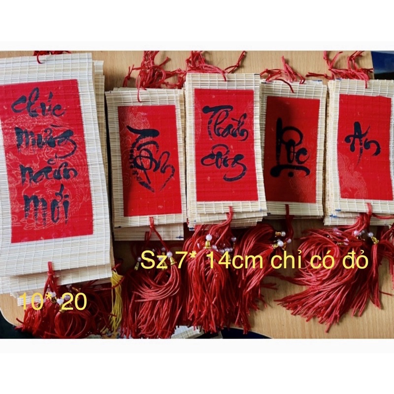 Chữ thư pháp may mắn đầu năm viết theo yêu cầu