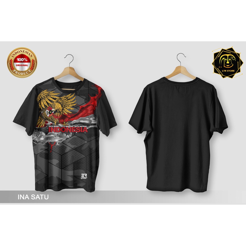 (Thanh Toán Tại Chỗ) Áo Thun In Hình Ảnh Thần Thoại INDONESIA Chính Hãng Một - 8XL JUMBO 5 Năm INA Inado GARUDA NKRI RI MOTIF 5 Năm 1 8XL JUMBO 5 Năm / Độc Đáo Cho Nam Và Nữ 2 Trong 1 Tuổi