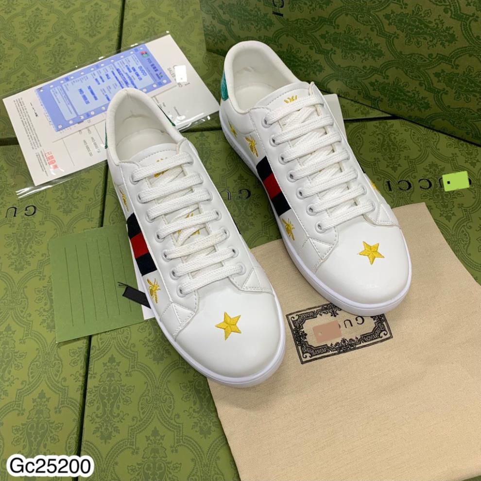 Giầy nam GCi ong, GC rắn gót đỏ buộc dây Cao Cấp - Giầy Sneaker GC Nam