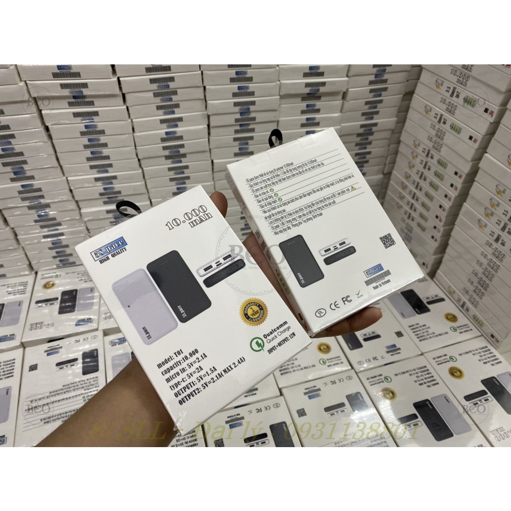Pin Sạc Dự Phòng 10000mAh 5S.pace