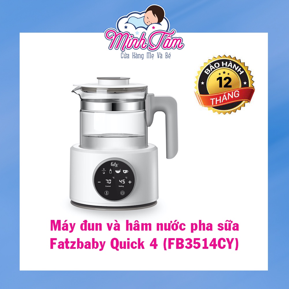 Máy đun và hâm nước pha sữa Fatzbaby Quick 4 (FB3514CY)