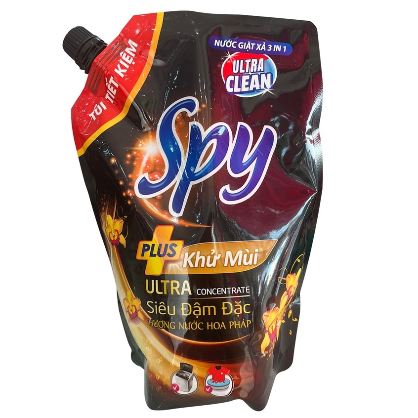 Nước giặt xả Spy Plus hương nước hoa siêu đậm đặc 1.5L