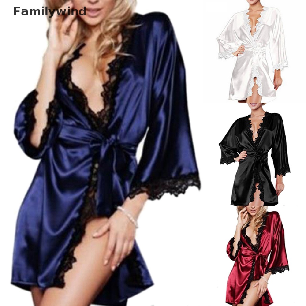 Đầm Ngủ Lụa Satin In Hoa Thời Trang Gợi Cảm