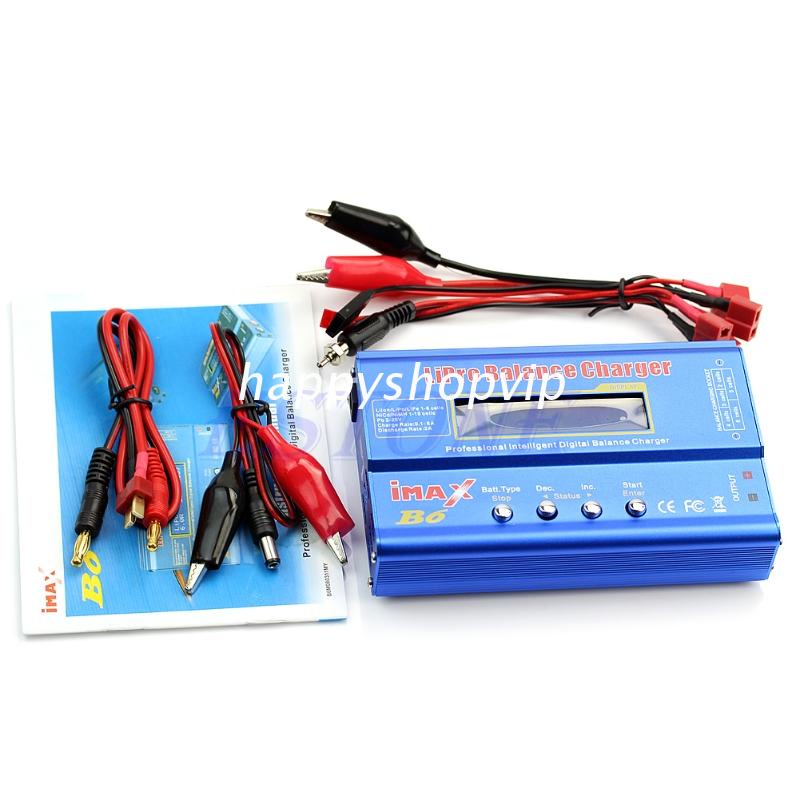 Bộ Sạc Pin Lipo NiMh Cân Bằng iMAX B6 Màn Hình LCD Tiện Dụng