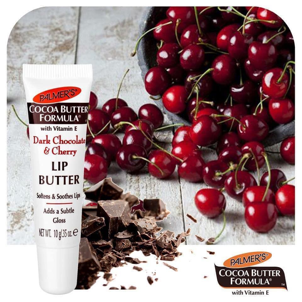 Gel Dưỡng Môi Bơ Cacao PALMER'S Cocoa Butter Formula Dark Chocolate Lip Butter