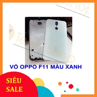 Vỏ oppo f11 màu xanh