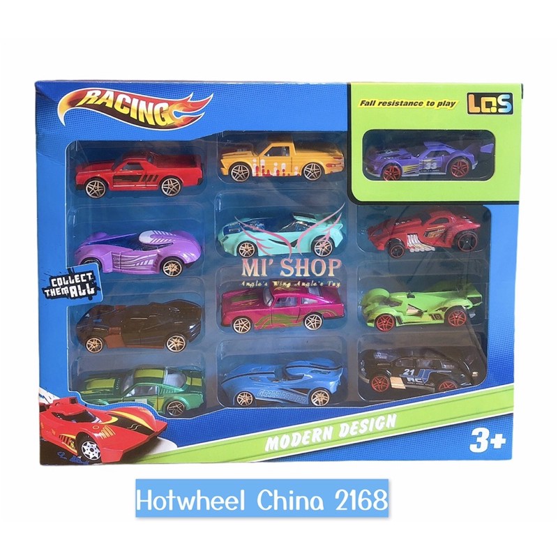 ✨ Set 10 &amp; 12 Chiếc Xe Đua Hotwheel Trung Quốc ✨ Hàng loại 2