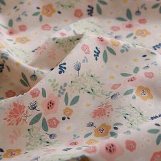 Vải đẹp Hà Anh- thô cotton hoa nhí