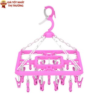 Móc dù vuông hồng duy tân 35 x 35 x 40 cm