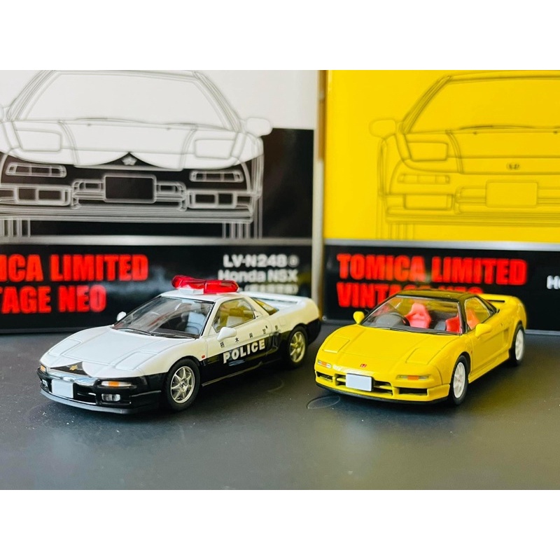 Xe mô hình Tomytec lv n247a honda nsx màu vàng nội thất đỏ