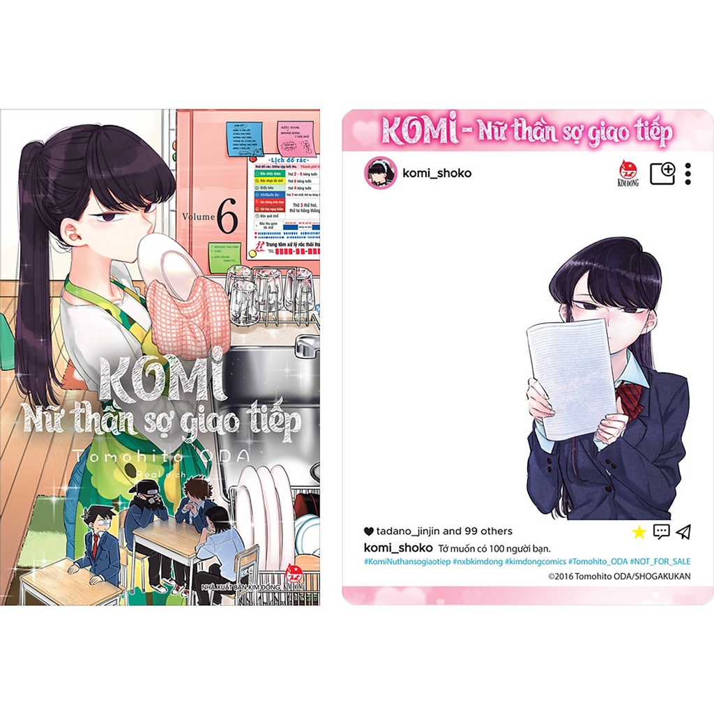 Komi - Nữ thần sợ giao tiếp - Vol 6 (Tặng kèm SNSCard)