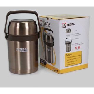 Bình Ủ Cháo Giữ Nhiệt Zebra Picnic 1L, Hàng Thái Lan Cao Cấp