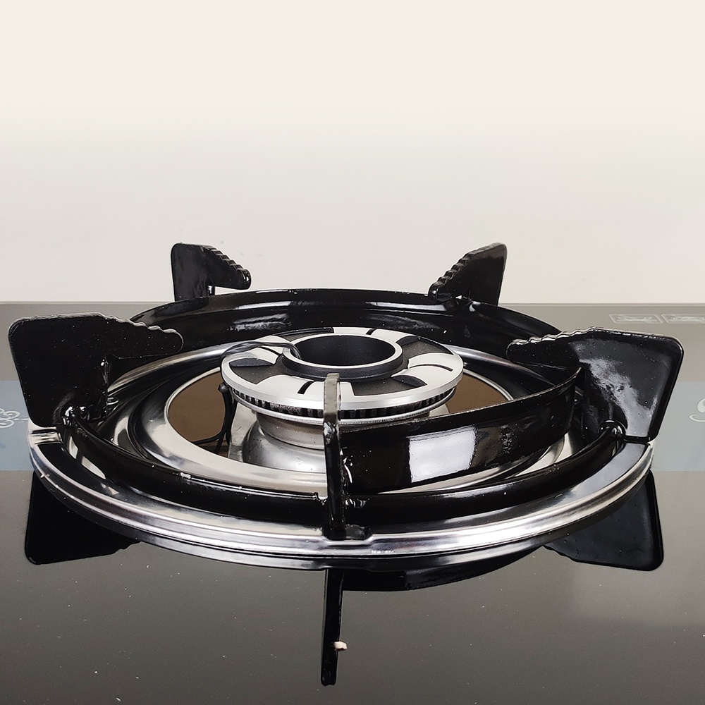 [Chính hãng] Bếp ga đôi kính cường lực Raiden RDB-2250B điếu inox, đầu đốt nhôm 85mm + 100mm