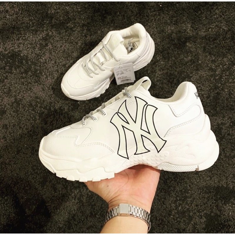 Giày Chunky NY trắng MLB
