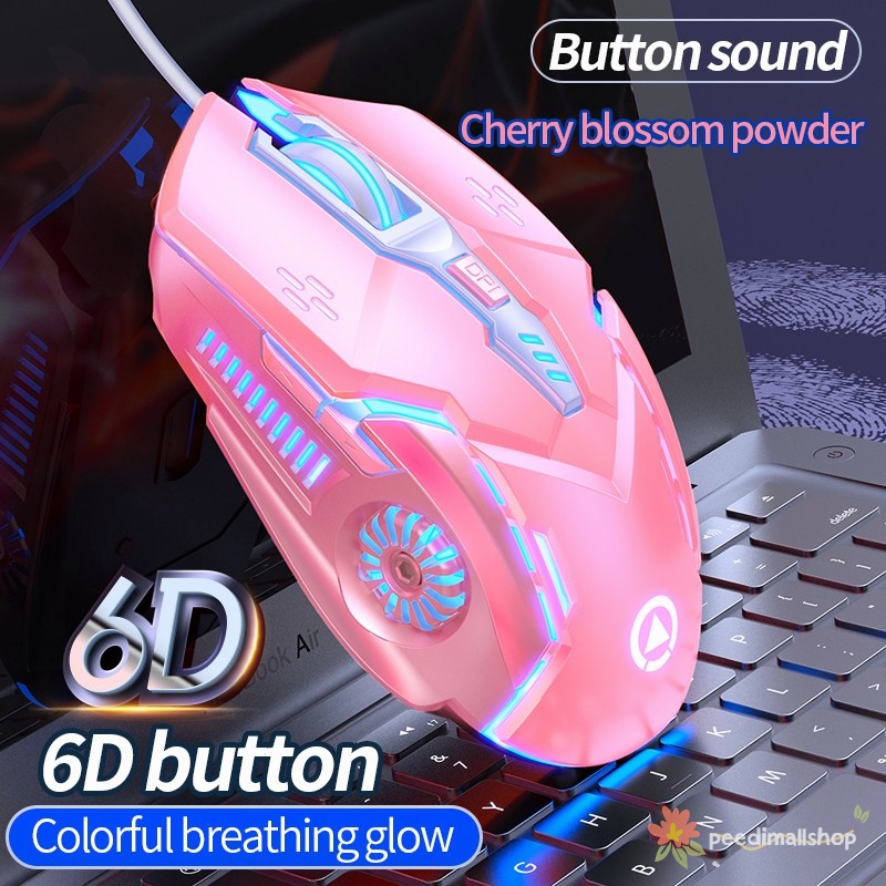 Chuột Máy Tính Chuột Máy Tính Chơi Game G5 LED 7 Màu Đẹp, DPI Khủng 3200 dùng cho Chơi Game Làm Việc Văn Phòng