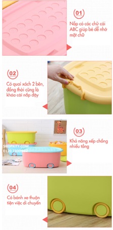 Thùng đựng đồ chơi,quần áo