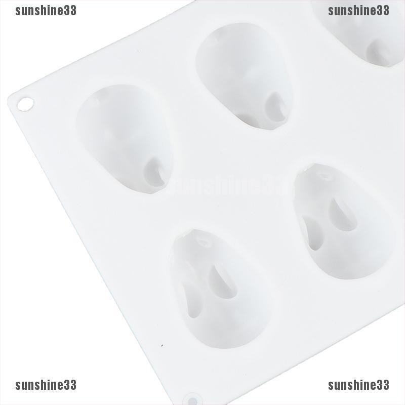 Khuôn Silicone Tạo Hình Thỏ 3D Trang Trí Bánh