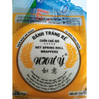 Bánh đa nem rế,bánh tráng rế (10 lá/1 tệp)