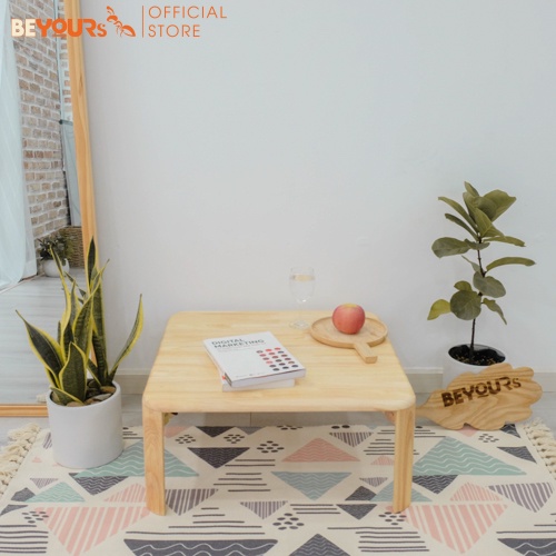 Bàn Trà Sofa Gỗ Cao Su Hiện Đại BEYOURs C Table Nội Thất Phòng Khách, Bếp Lắp Ráp Dễ Dàng