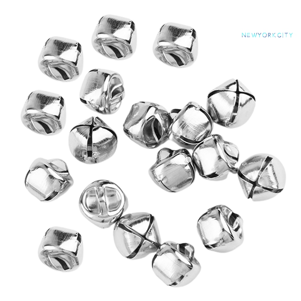 Set 18 Chuông Kim Loại Mini Treo Trang Trí Cây Thông Noel