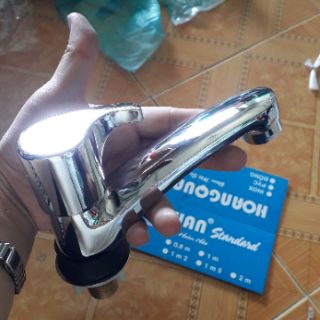 VÒI LAVABO LẠNH ĐỒNG THAU