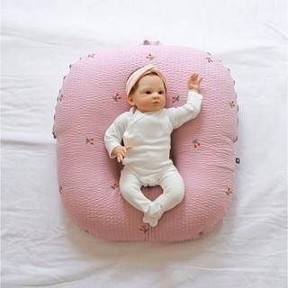 Gối chống trào ngược cho bé + tặng gối chống móp đầu cho bé