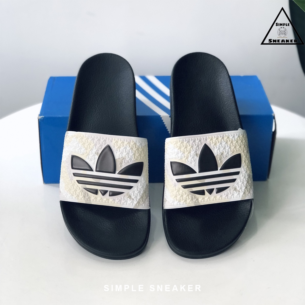 Dép Adidas Adilette Italy Originals 2.0 Quai NgangFREESHIPHàng Chính Hãng - Dép Thời Trang Chống Nước - Simple Sneaker