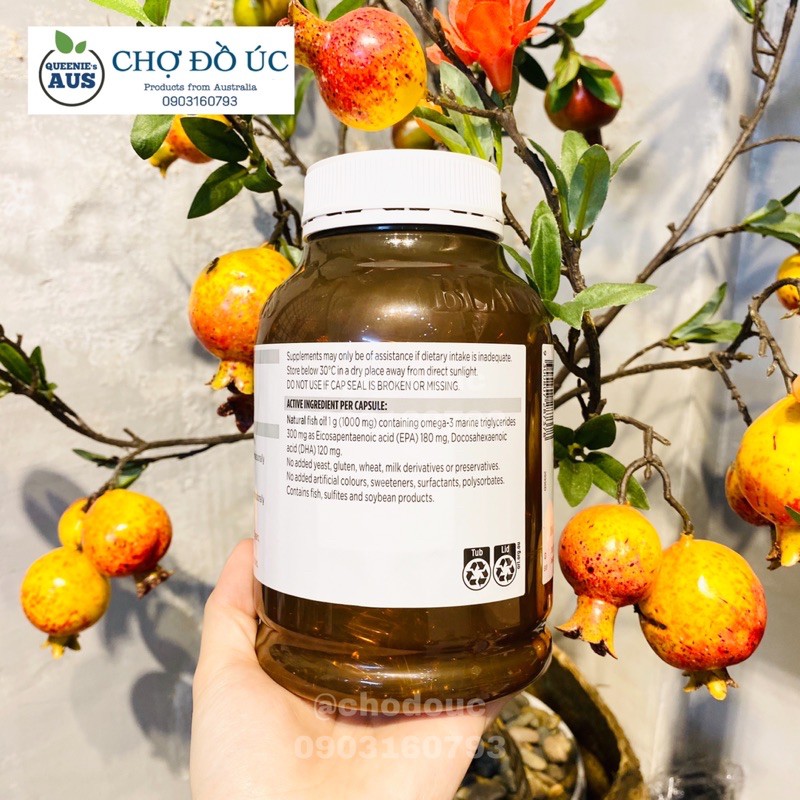 Dầu cá Blackmores Fish Oil - nhập Úc 🇦🇺 | BigBuy360 - bigbuy360.vn