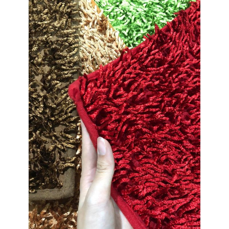 Thảm lau chân sâu bóng, thảm chùi chân, thảm san hô