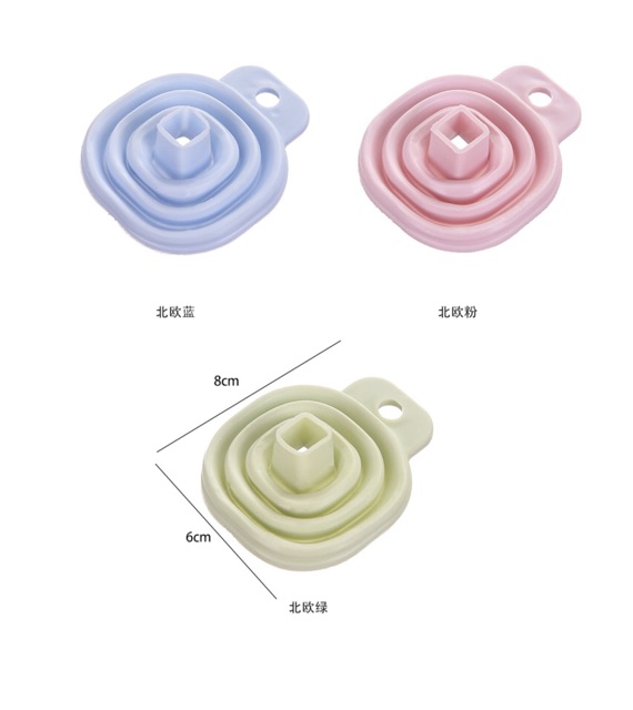 Phễu mini gấp gọn_Chất liệu silicone an toàn