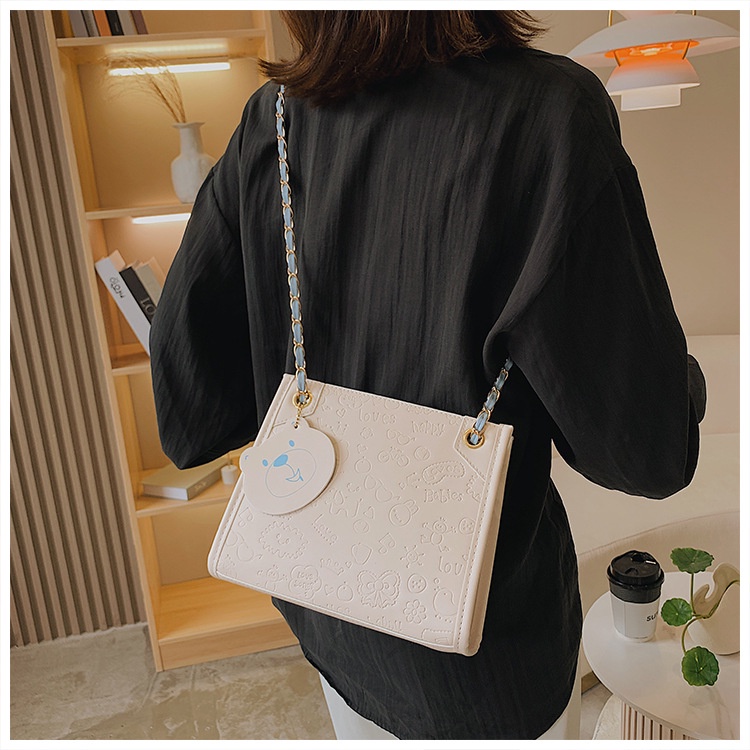 Túi đeo vai dung tích lớn thiết kế đơn giản thời trang mới