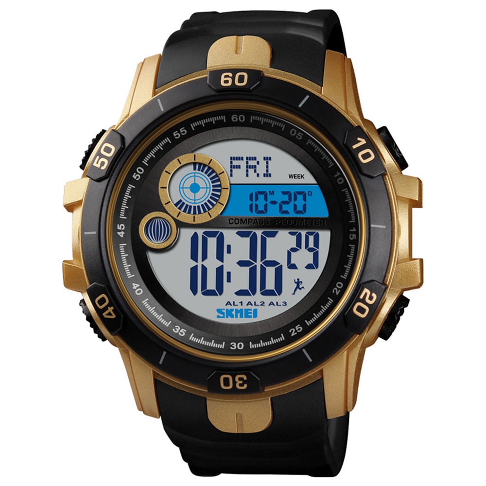 Đồng Hồ Nam Điện Tử Thể Thao Pin Nhật, Kháng Nước SKMEI - 1016GD - Hàng Chính Hãng