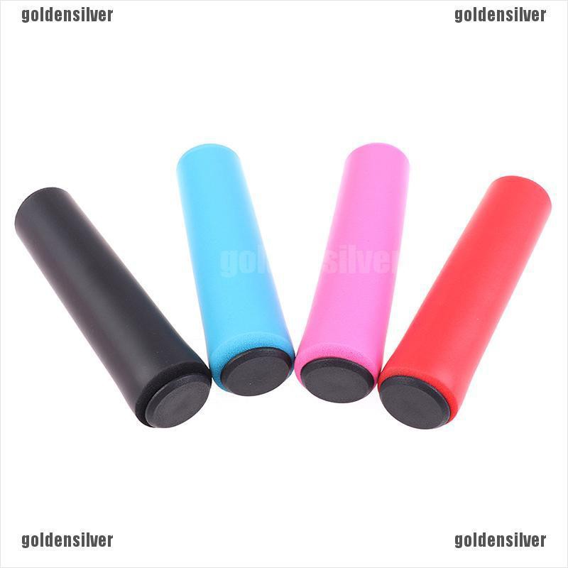 Bộ 2 Vỏ Bọc Tay Lái Xe Đạp Bằng Silicon Mềm Chống Trượt