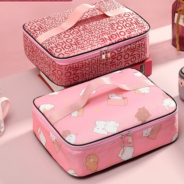 Túi Đựng Hộp Cơm Trưa Cách Nhiệt Cho Dân Văn Phòng Cao Cấp