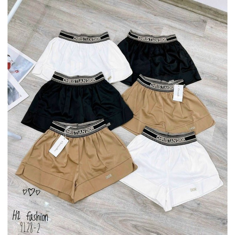 Quần short nữ cạp chun tag nhiều mã giá rẻ hàng đẹp dạng đùi sooc ống rộng mặc ở nhà đi chơi