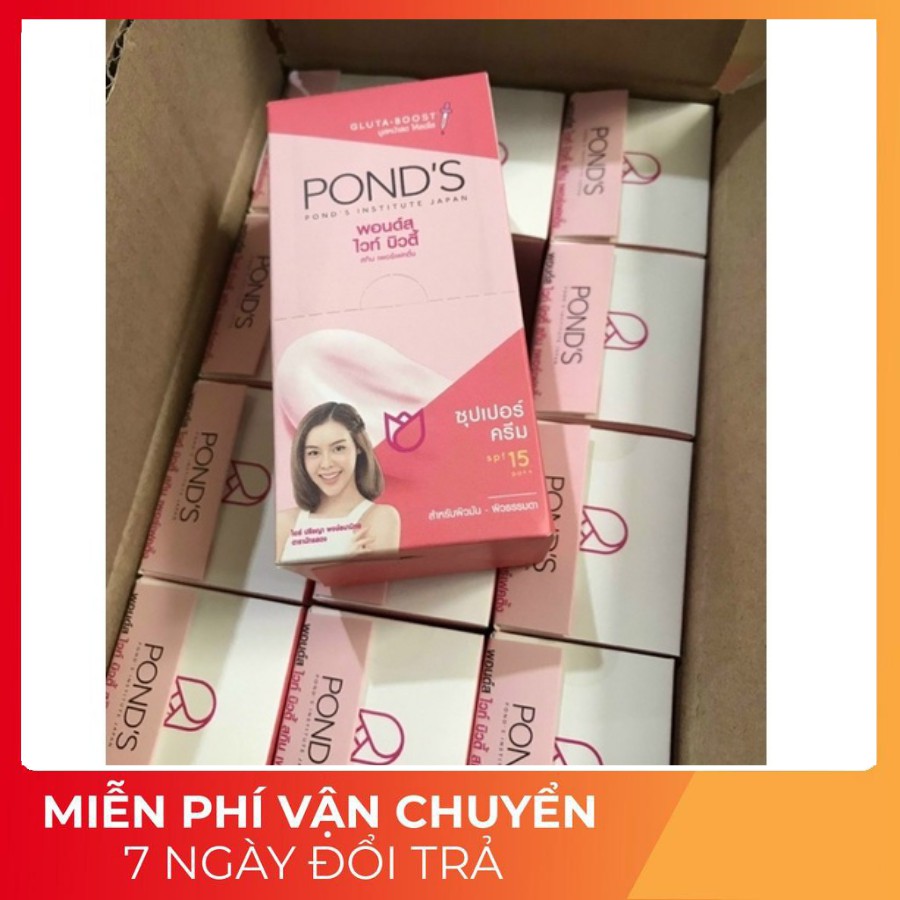 Kem dưỡng da Pond's nâng tone mờ thâm nám 1 HỘP 6 GÓI (7gr/gói)